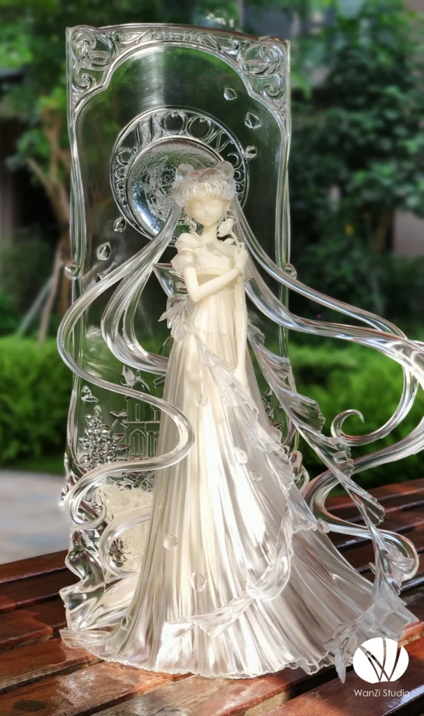 Mi figura llego desarmada y sin pintar